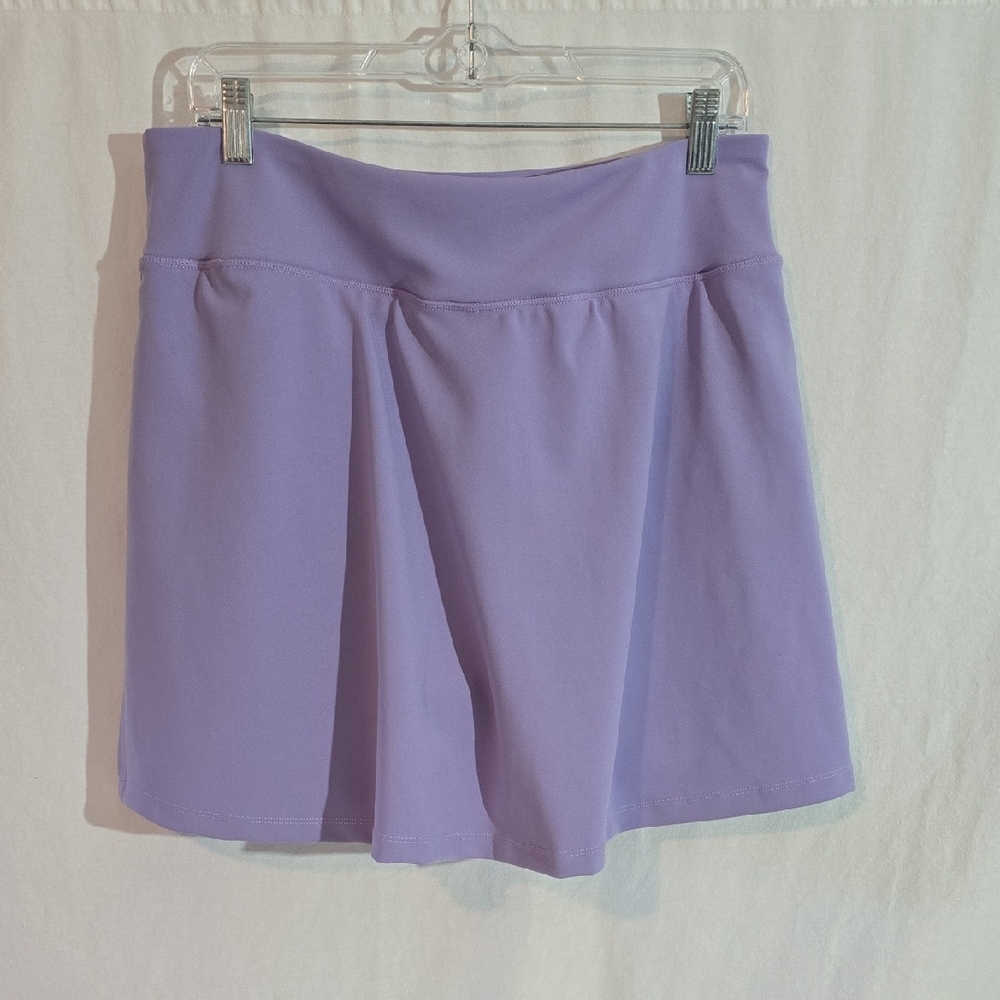 Pop Fit Skort with Slit - Picture 3 of 11